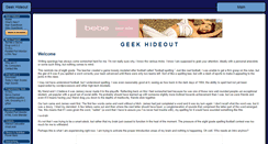 Desktop Screenshot of geekhideout.com